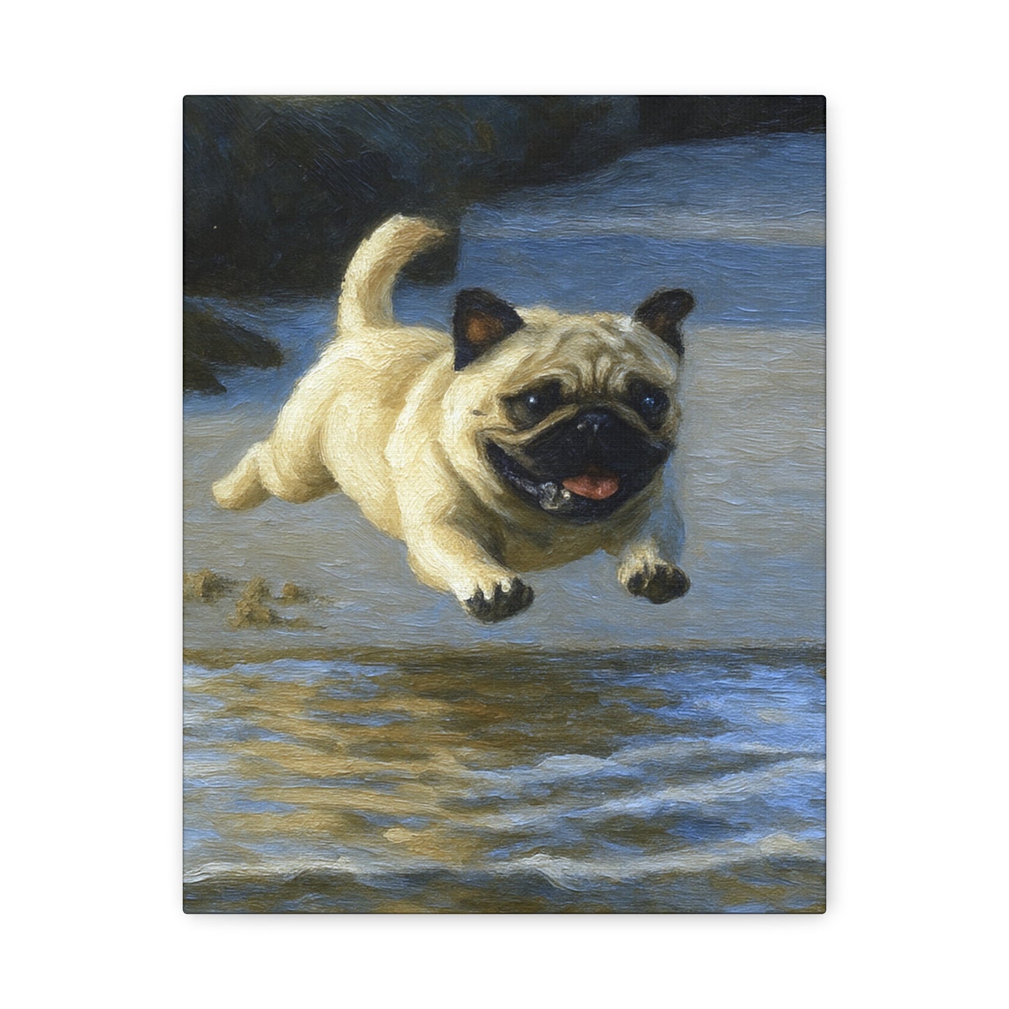 Custom Dog Pet Portrait from Photo