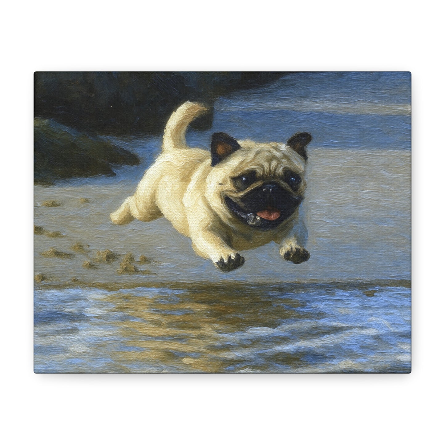 Custom Dog Pet Portrait from Photo